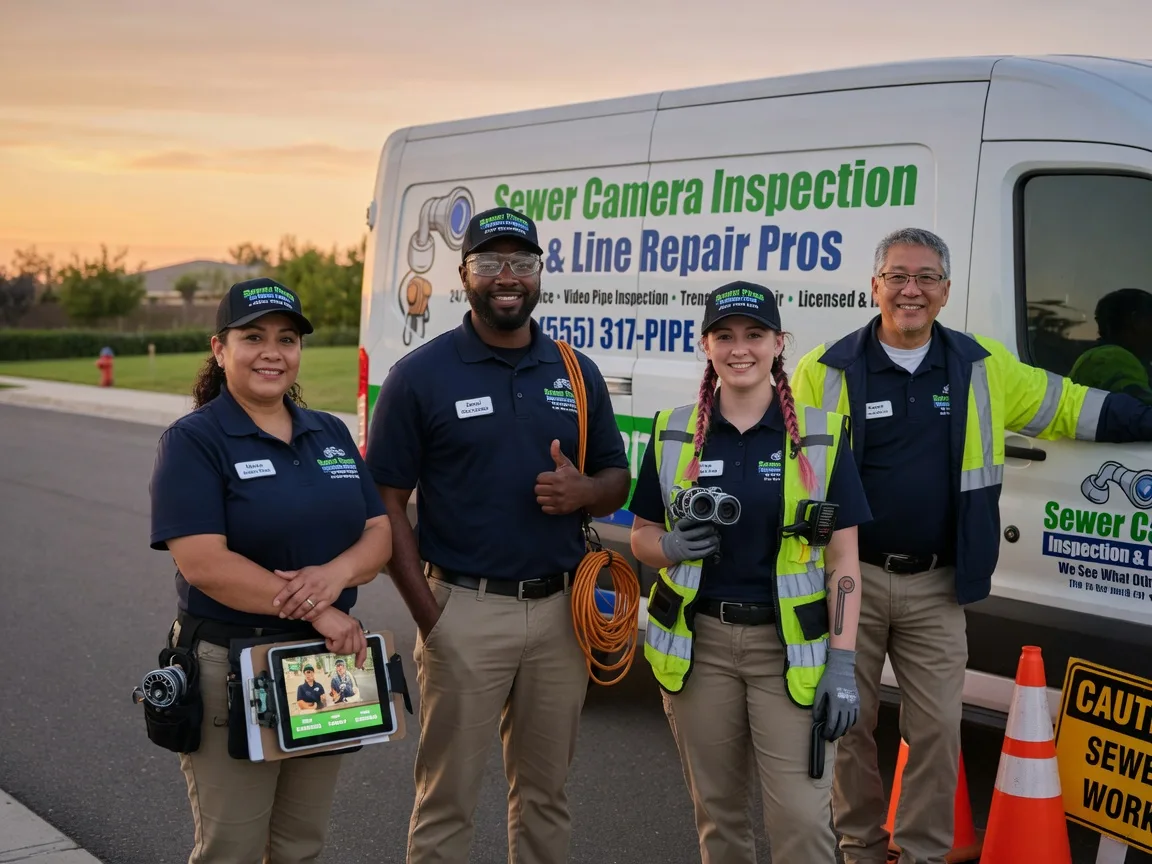 Sewer Line Repair company in Hunters, WA