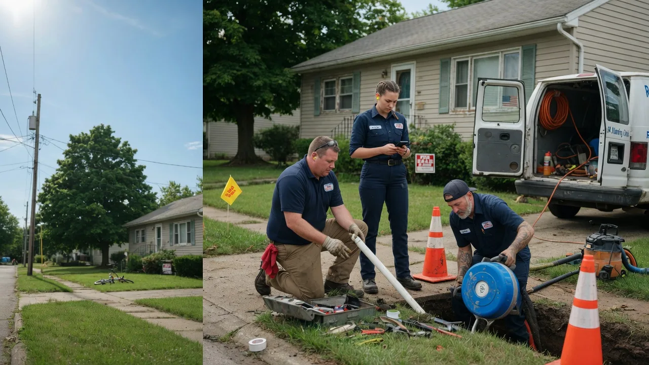 Sewer Line Repair in Hunters, WA near me